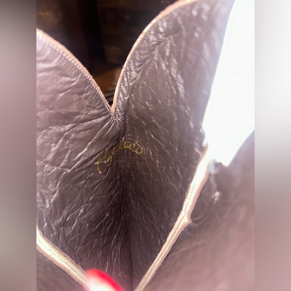 Azulado White Leather Western Boots - Picture 4 of 7